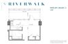 Microunit C Riverwalk one bedroom one bath Microunit C